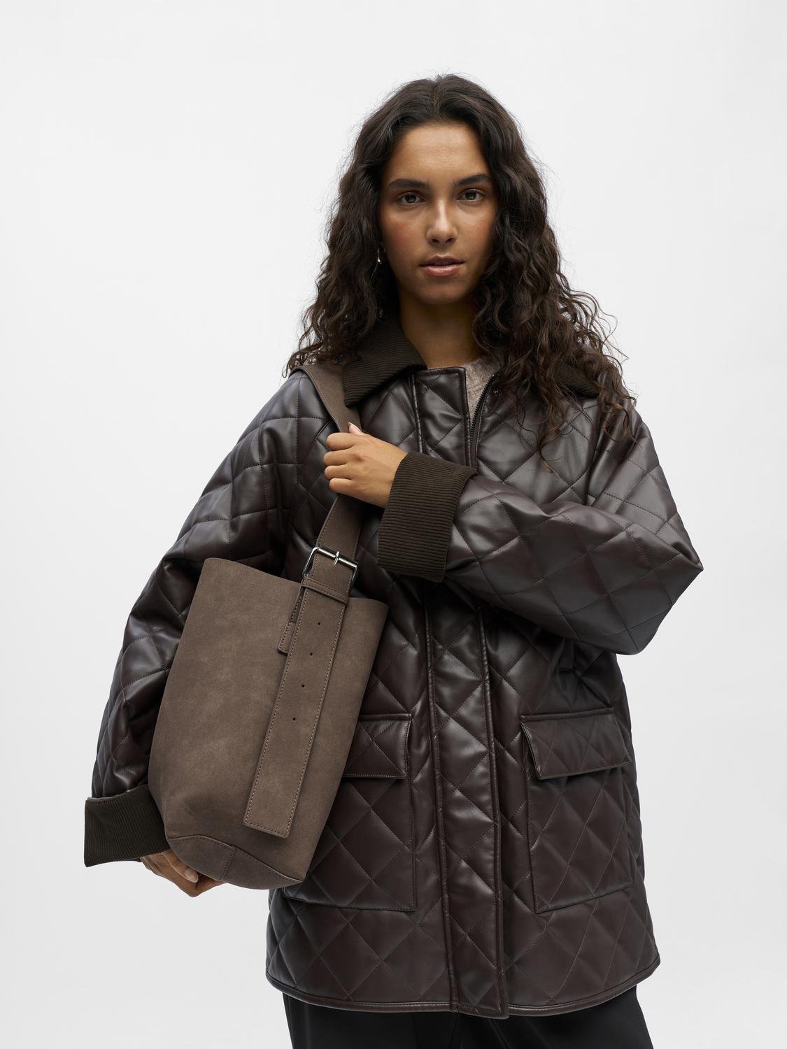 OBJGAEL Bag - Seal Brown - VERO MODA & VILA Bergvik